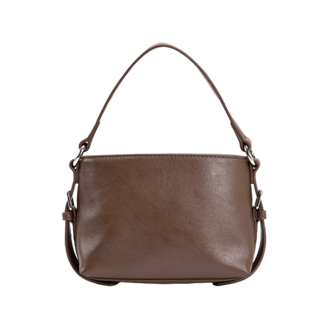 마뗑킴 핸들 미니 크로스백 브라운(Matin Kim Handle Mini Cross Bag Brown) - 2