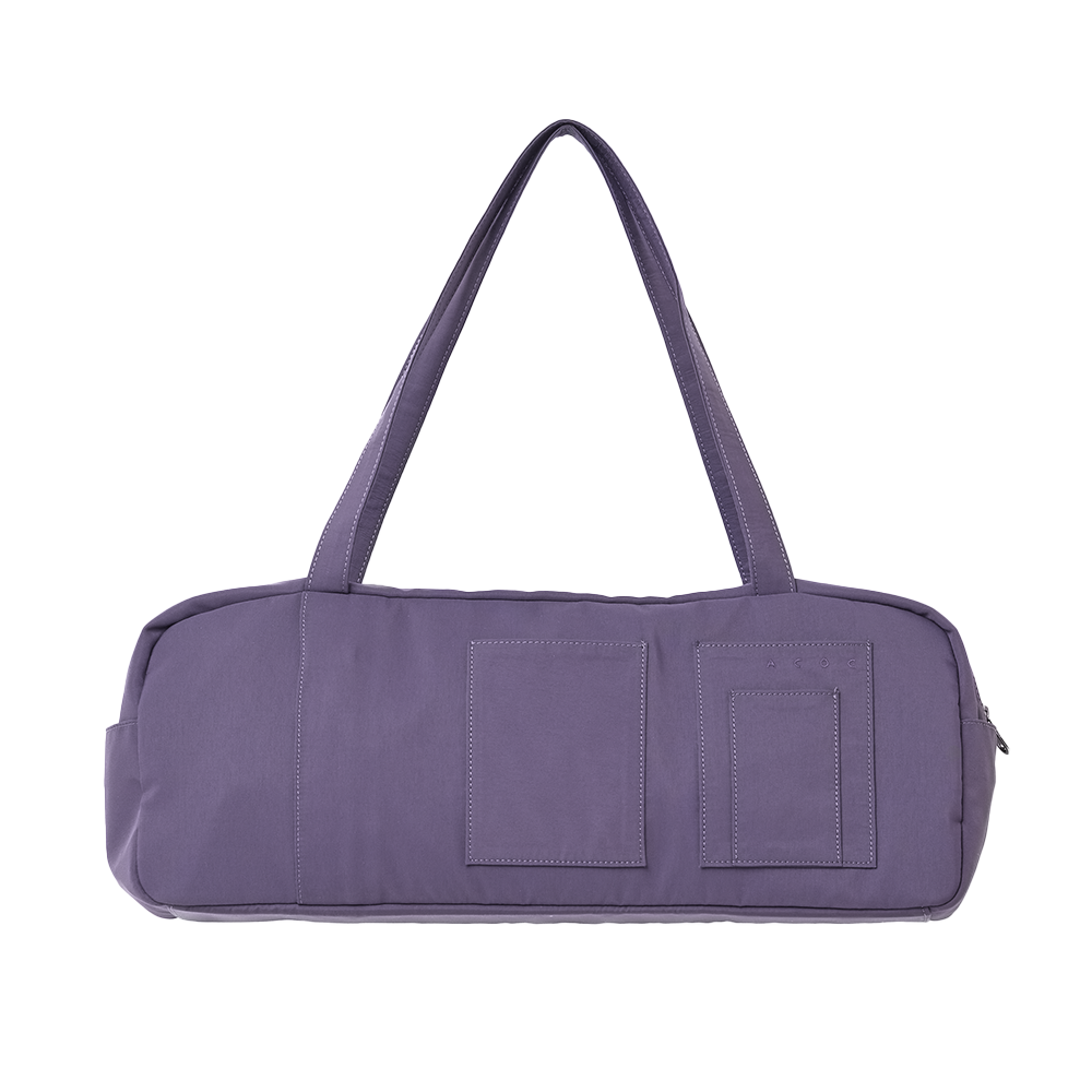 325BG678PP ACOC Grid Duffle S Bag_Purple