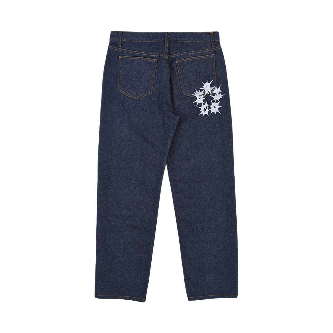 ersco-0111 ersco Thorn Logo Regular Pant Blue