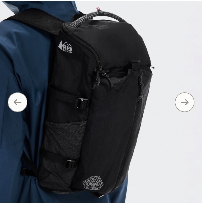 On Running x Beams x Rei Speed Pack 18L Black, On Running x Beams x Rei Cloudultra 3 Iron Black 착용 스타일 - 3
