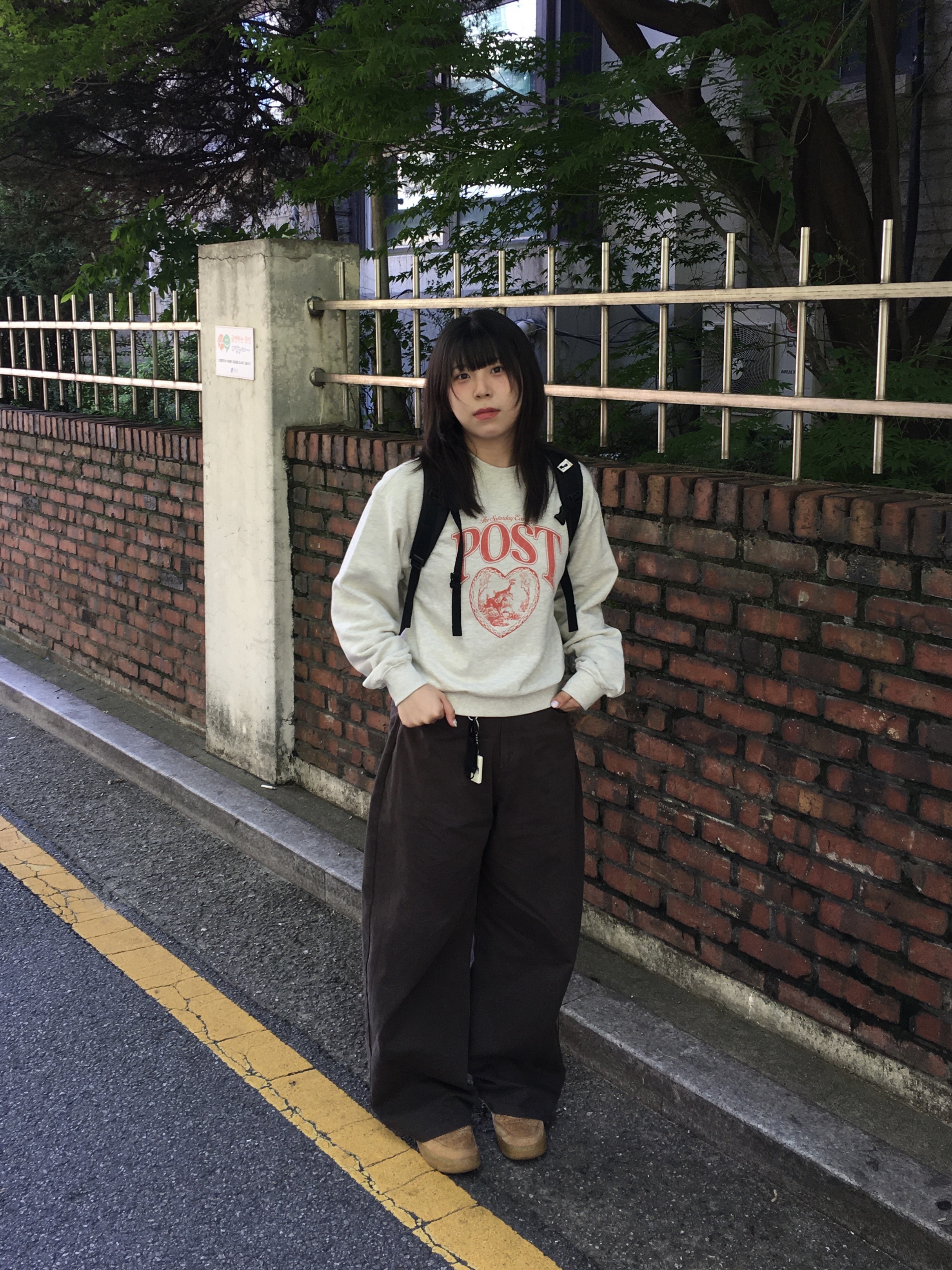 The Saturday Evening Post Deer Heart Graphic Sweat Shirt Oatmeal, Nike Air Force 1 '07 WB Flax 착용 스타일