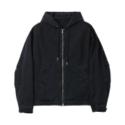 Customellow Denim Hood Jacket Black