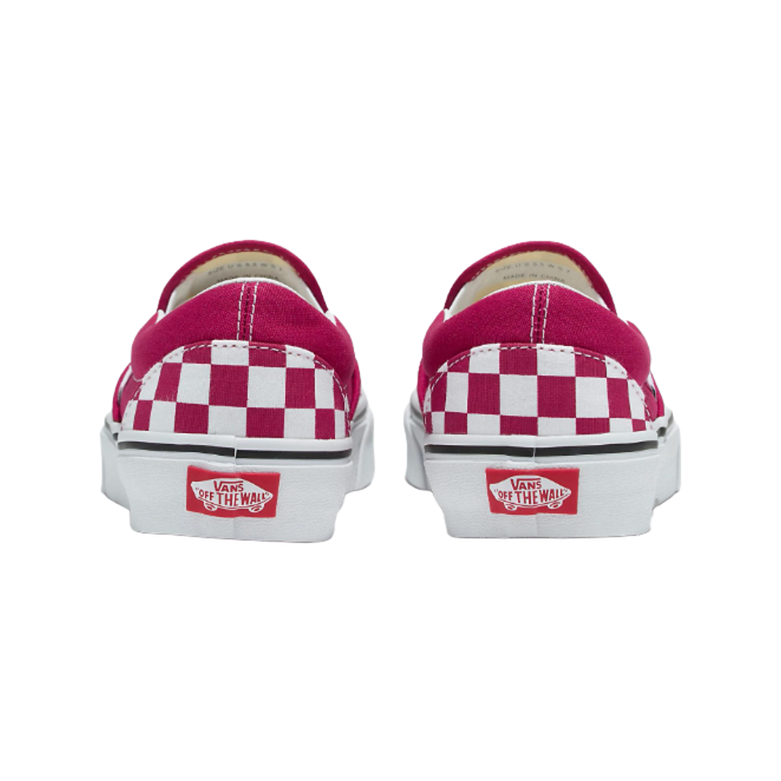 반스 클래식 슬립온 컬러 띠어리 체커보드 체리 주빌레(Vans Classic Slip-On Color Theory Checkerboard Cherries Jubilee) - 2