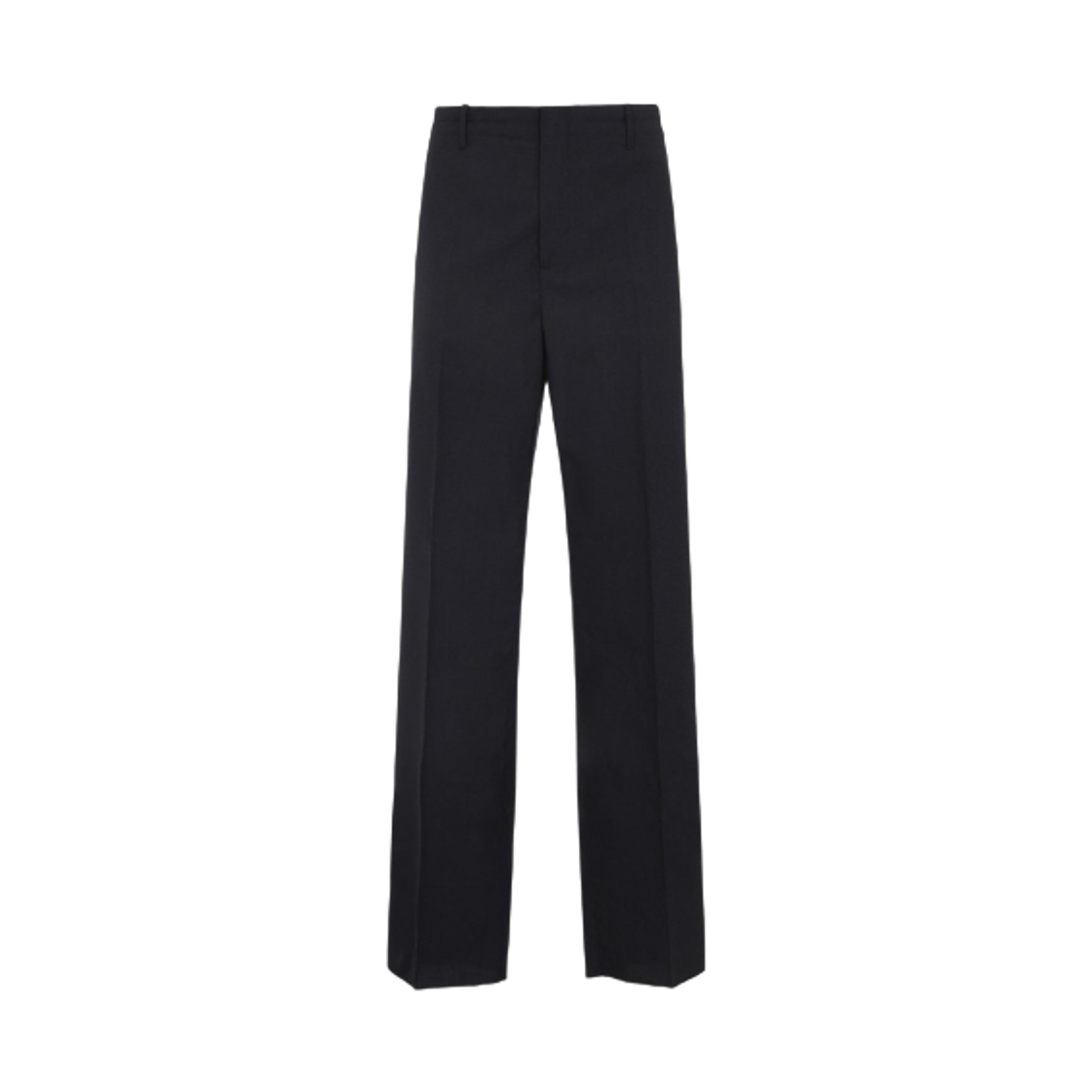 836967V4XP01307 Bottega Veneta Fine Wool Trousers Charcoal Melange