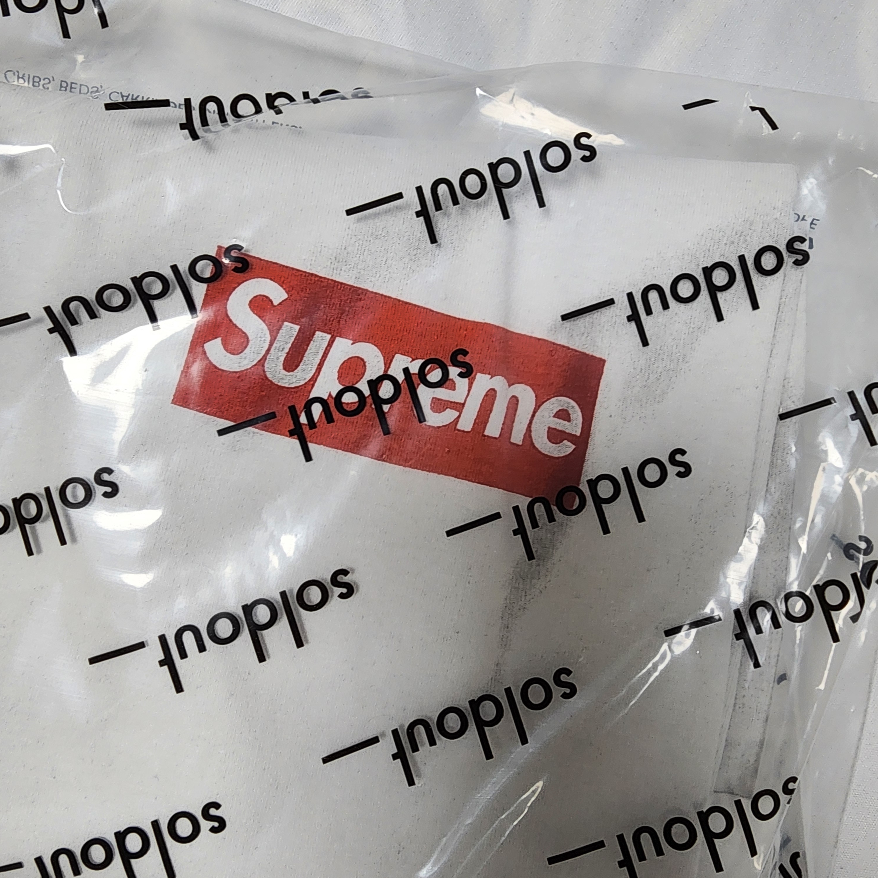 Supreme x MM6 Maison Margiela Box Logo T-Shirt White - 24SS 착용 스타일