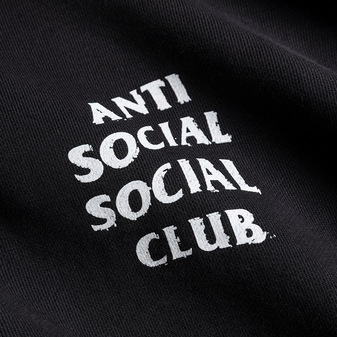 안티소셜소셜클럽 웨더드 후디 블랙(Anti Social Social Club Weathered Hoodie Black) - 4