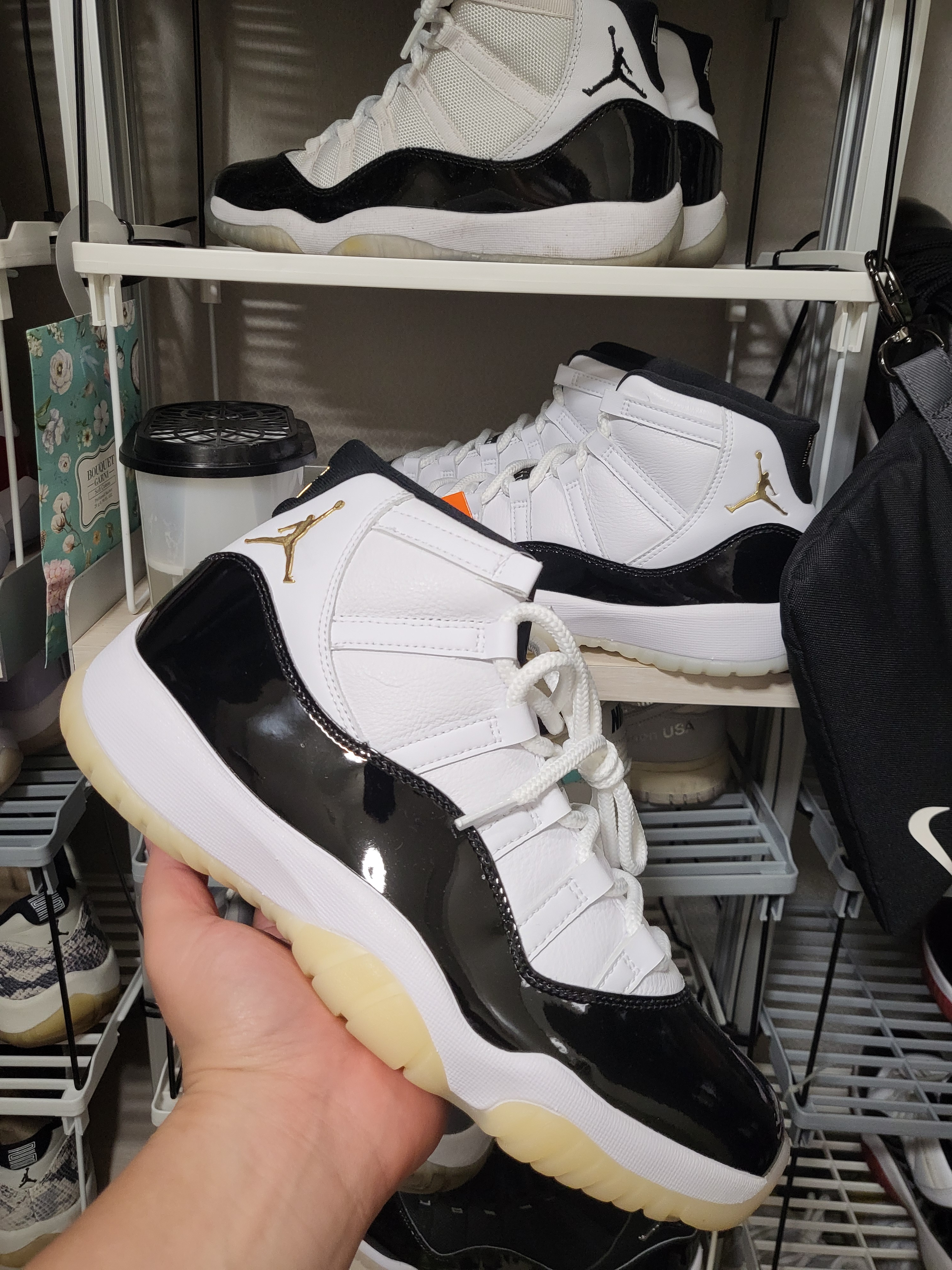 Jordan 11 Retro Gratitude, Jordan 11 Retro Concord 2018 착용 스타일 - 1