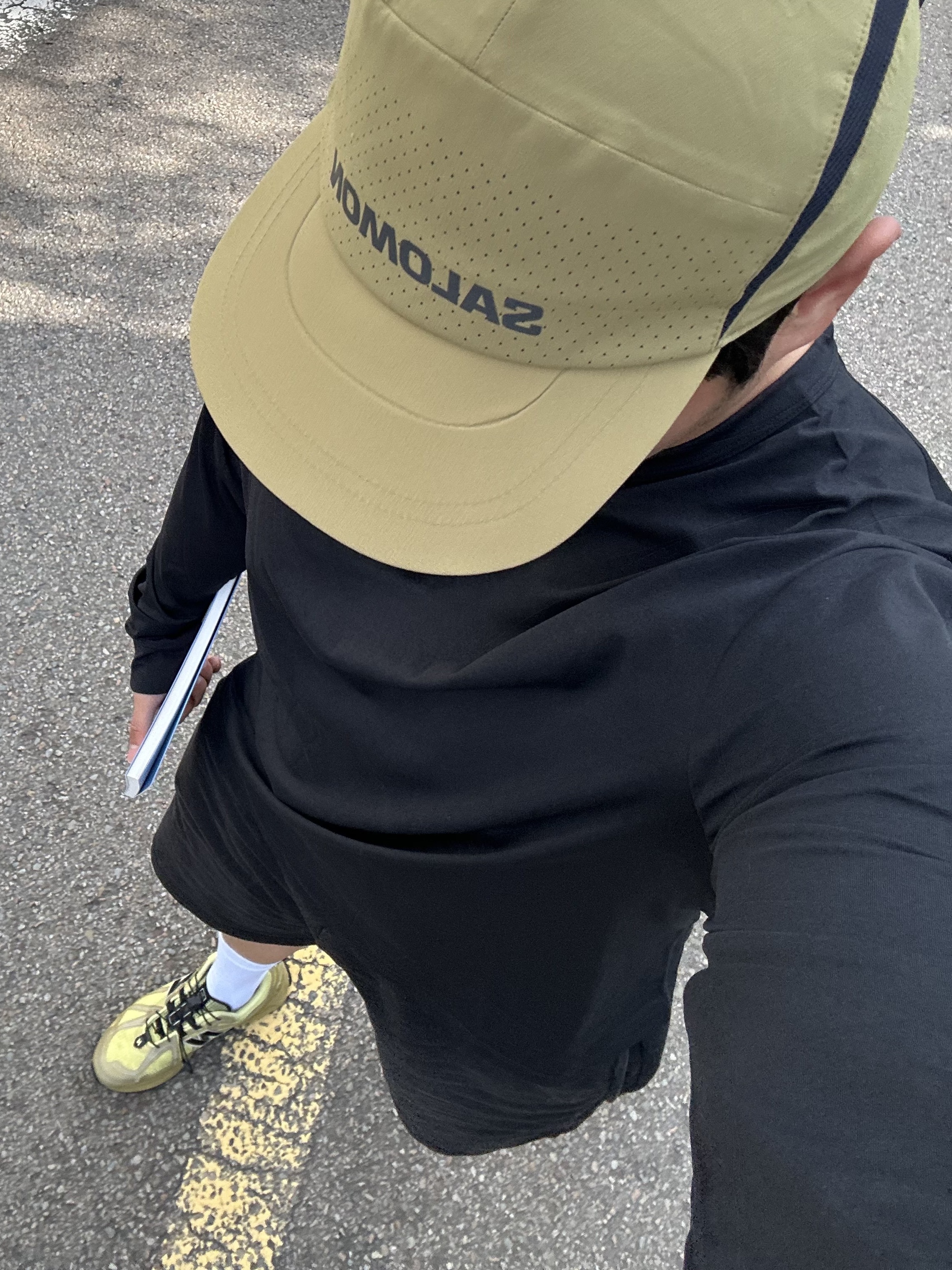 New Balance x Cayl 1906R Yellow 착용 스타일