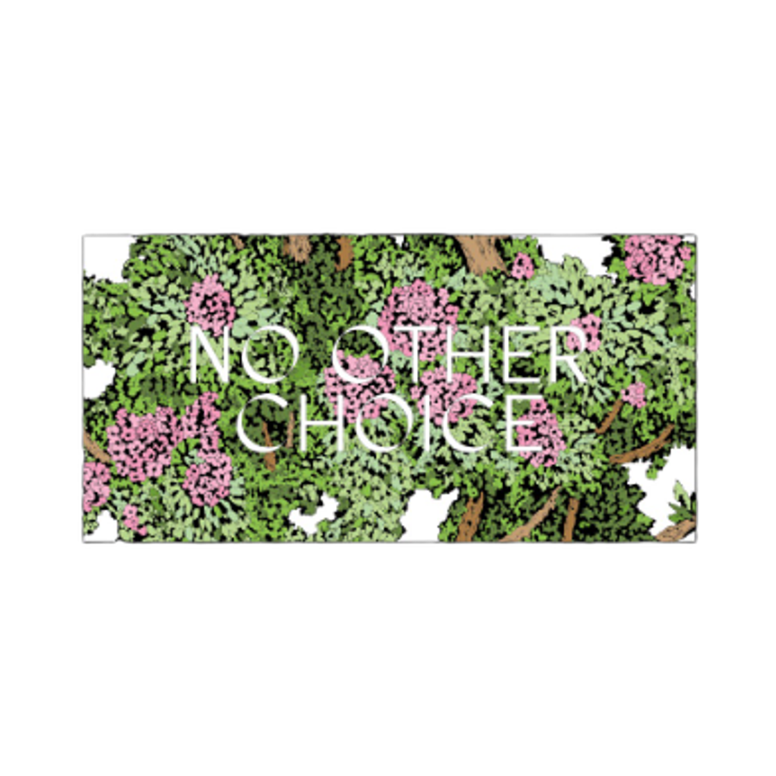 콤포트 x 어쩔수가없다 배롱나무 스티커 멀티컬러(Comfort x No Other Choice Crape Myrtle Sticker Multicolor)