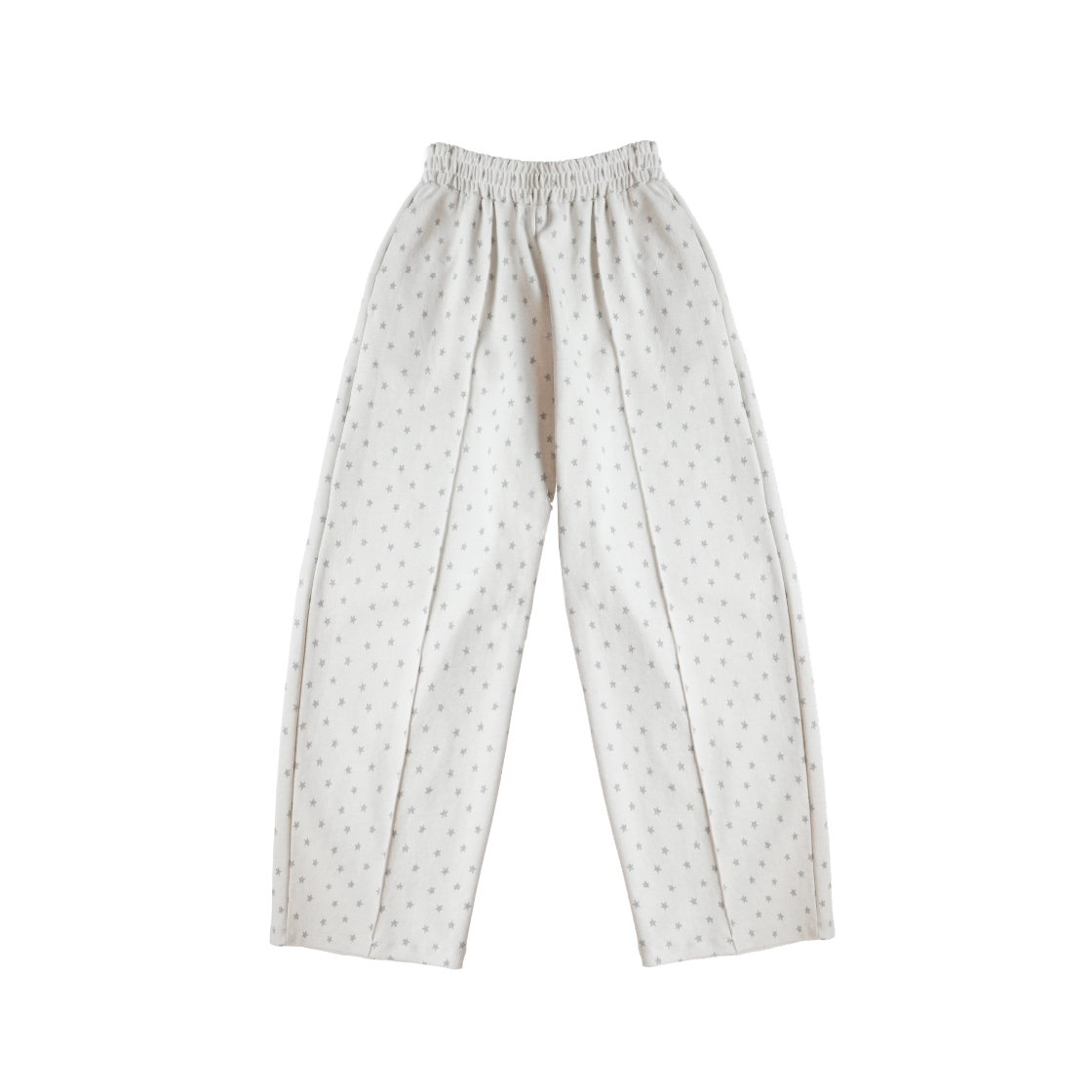 쿠키시 별 밴딩 팬츠 화이트(Kookeesee Star Banding Pants White)