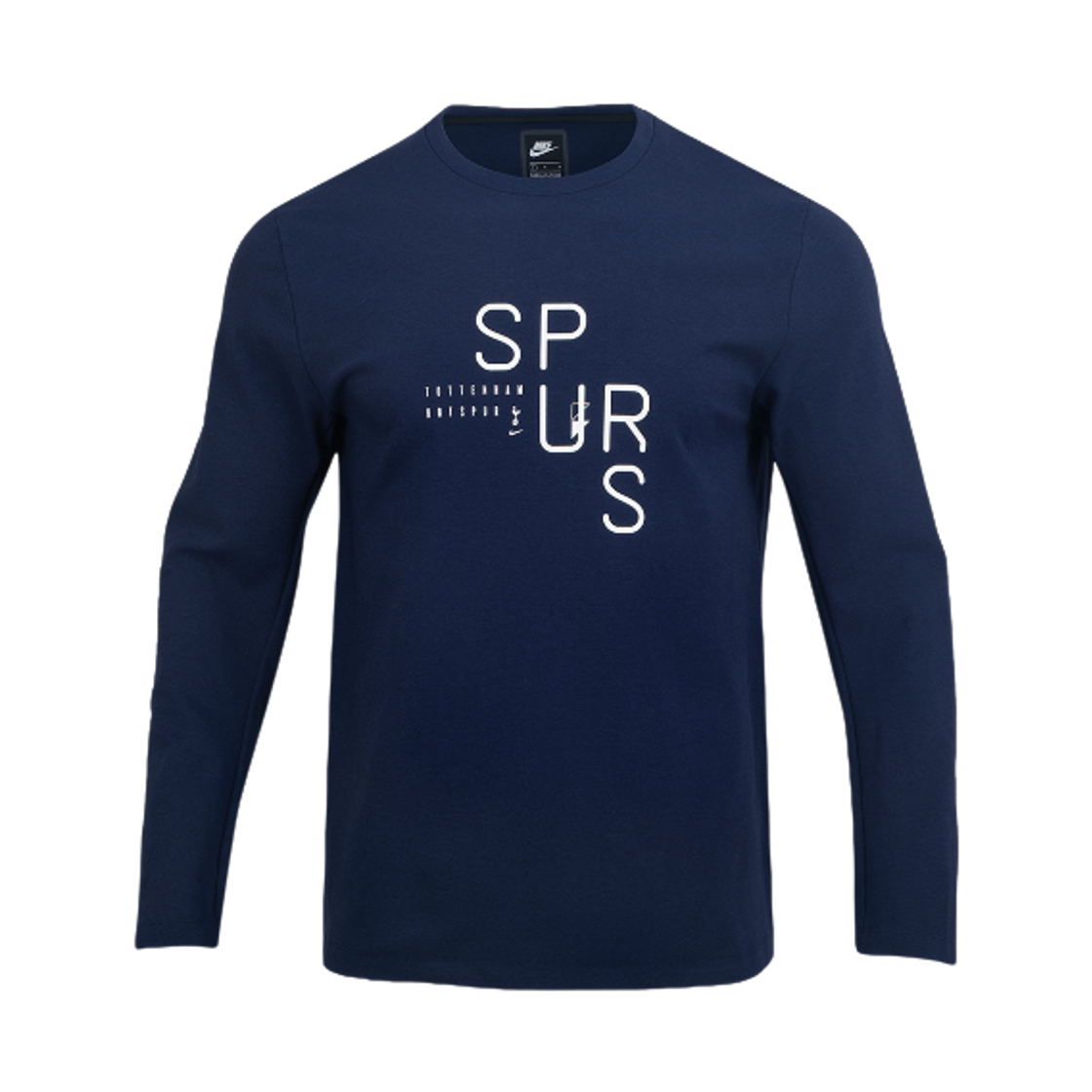 나이키 2020/21 토트넘 홋스퍼 NSW 테크 팩 크루 탑 네이비 (논 마킹 버전)(Nike 2020/21 Tottenham Hotspur NSW Tech Pack Crew Top Navy (Non Marking Ver.))