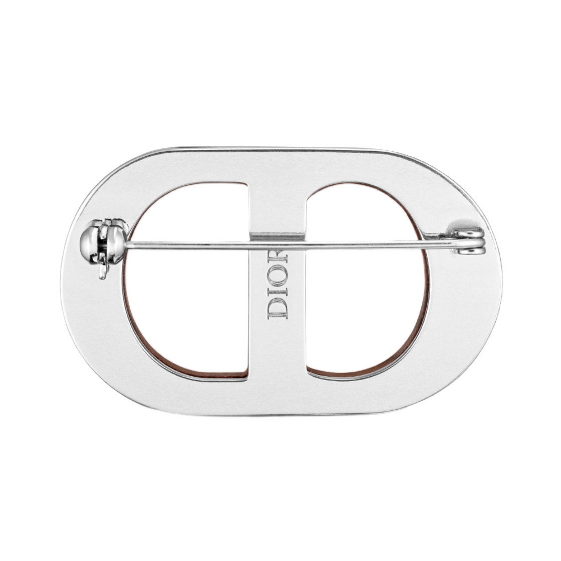 디올 노크 온 우드 브로치 실버 피니쉬 브래스 앤 산토스 우드(Dior Knock On Wood Brooch Silver Finish Brass And Santos Wood) - 2