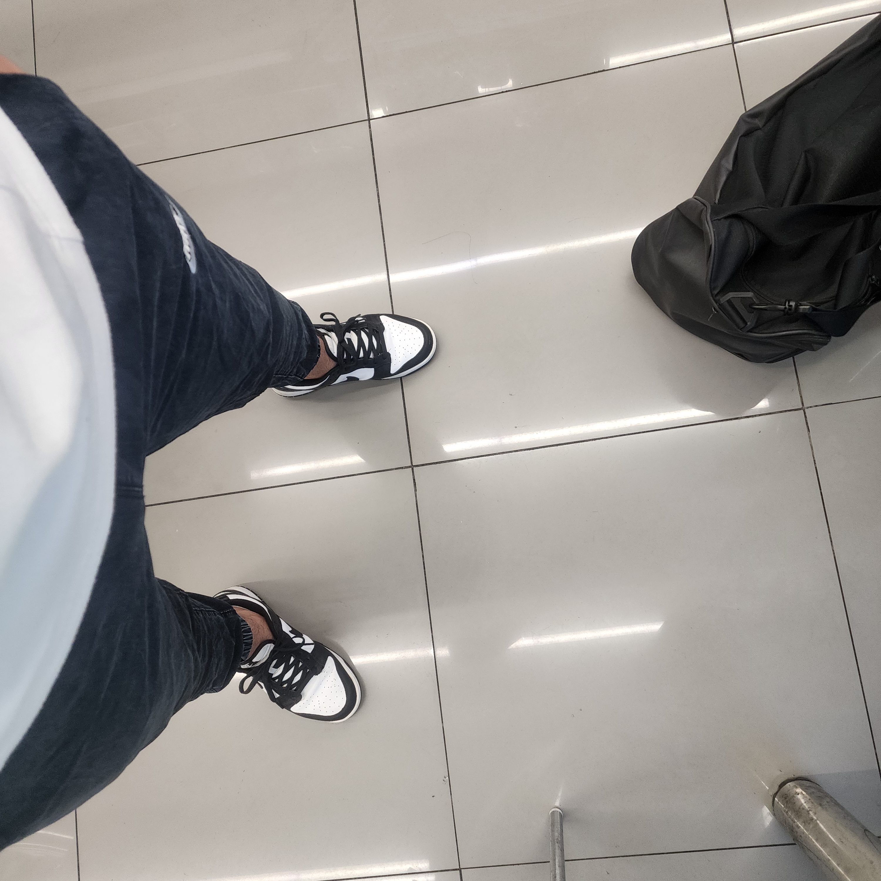 Nike Club+ Unlined Woven Jogger Black - Asia, Nike Dunk Low Retro Black 착용 스타일 - 2