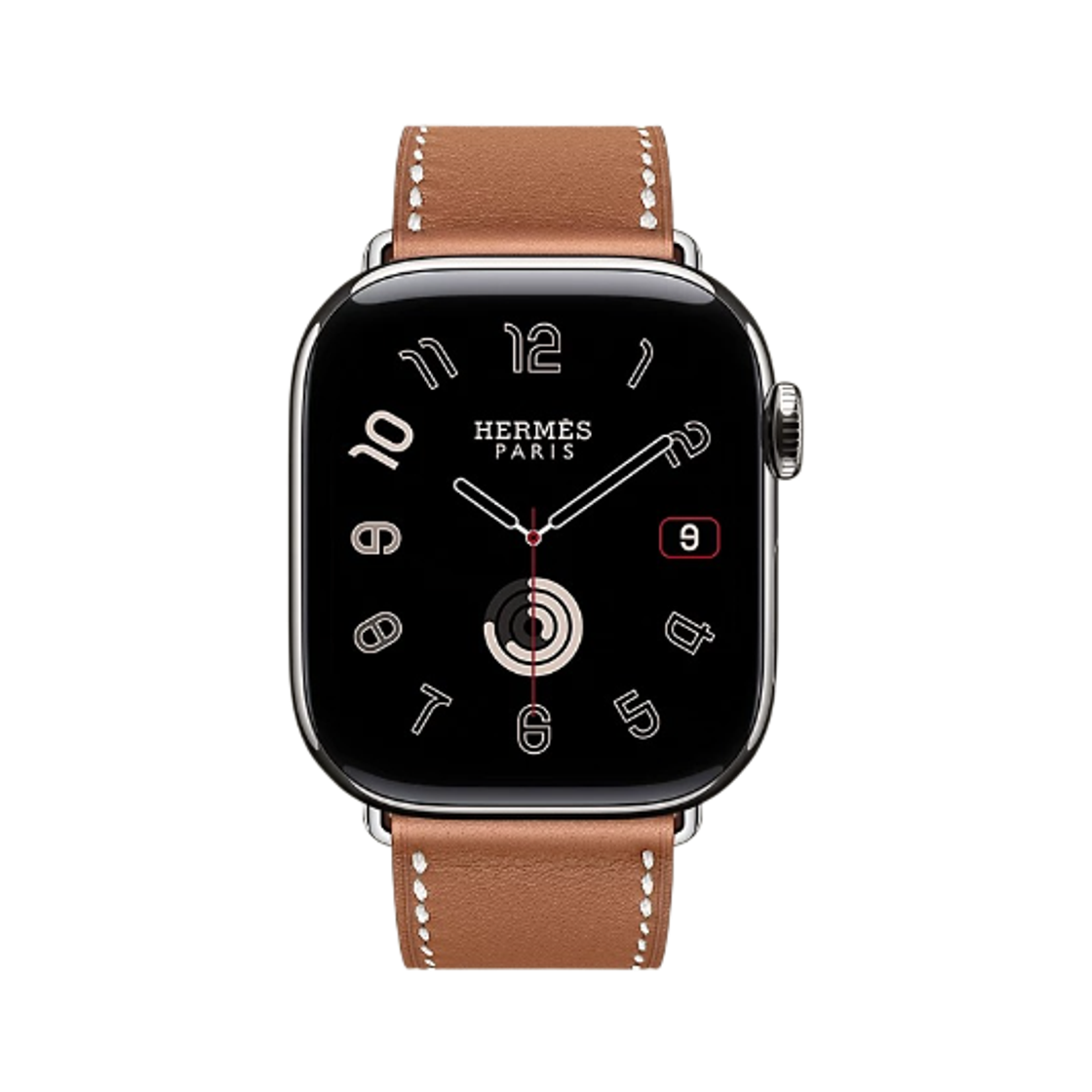 애플 워치 에르메스 11 42mm 티타늄 케이스 싱글 투어 골드 (국내 정식 발매 제품)(Apple Watch Hermes Series 11 42mm Titanium Case with Single Tour Gold (Korean Ver.))