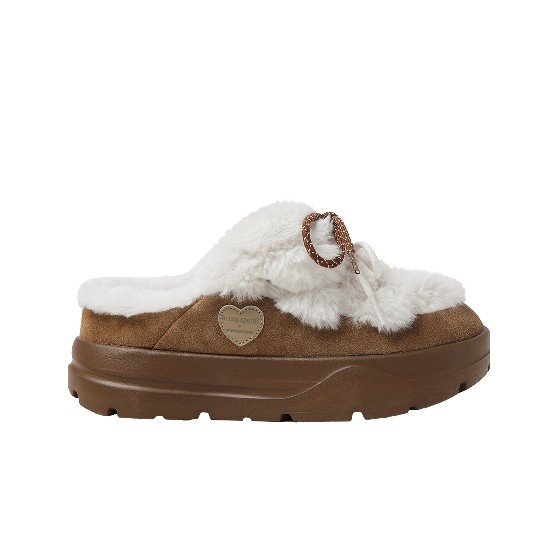 르꼬끄 스포르티브 르꼬끄X론론 코제트 - 브라운 QQ422LWIO4(le coq sportif LCS x RONRON Women's Collaboration Cozette Brown)