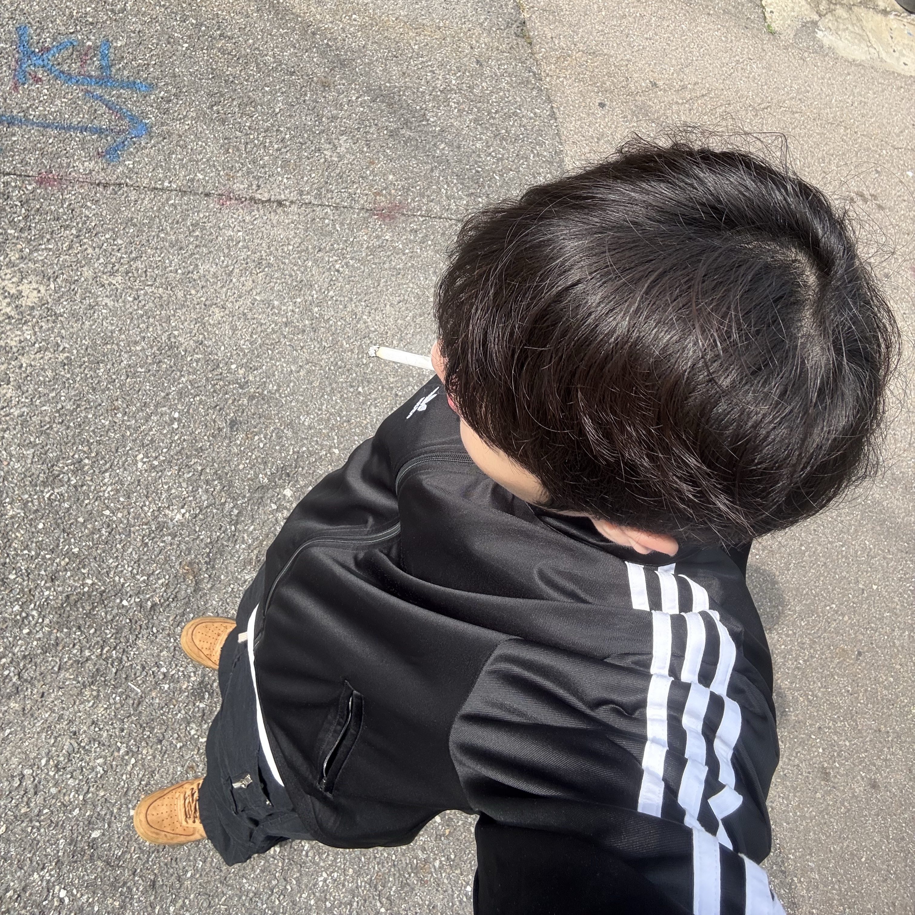 Adidas Adicolor Classics Firebird Track Top Black - KR Sizing, Flavorism VTG Detachable Ripstop Cargo pants Washed Black 착용 스타일