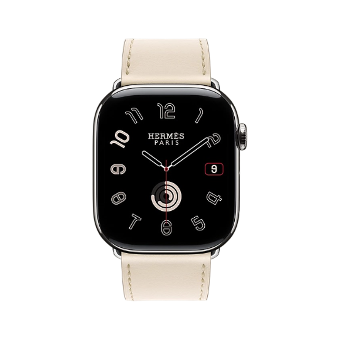애플 워치 에르메스 11 46mm 티타늄 케이스 싱글 투어 베통 (국내 정식 발매 제품)(Apple Watch Hermes Series 11 46mm Titanium Case with Single Tour Beton (Korean Ver.)) - 1