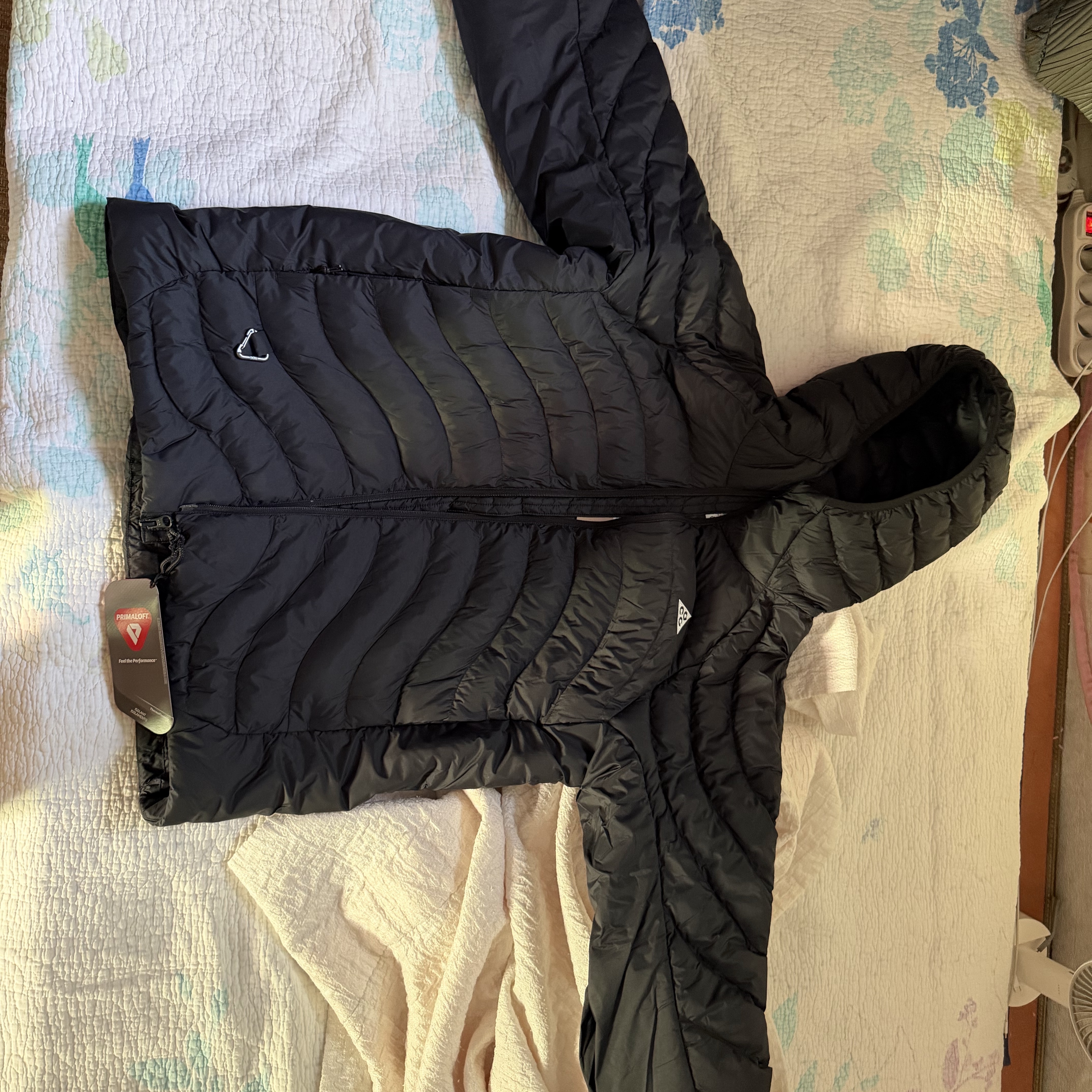 Nike ACG Lava Flow Therma-Fit ADV Jacket Black Summit White - Asia 착용 스타일