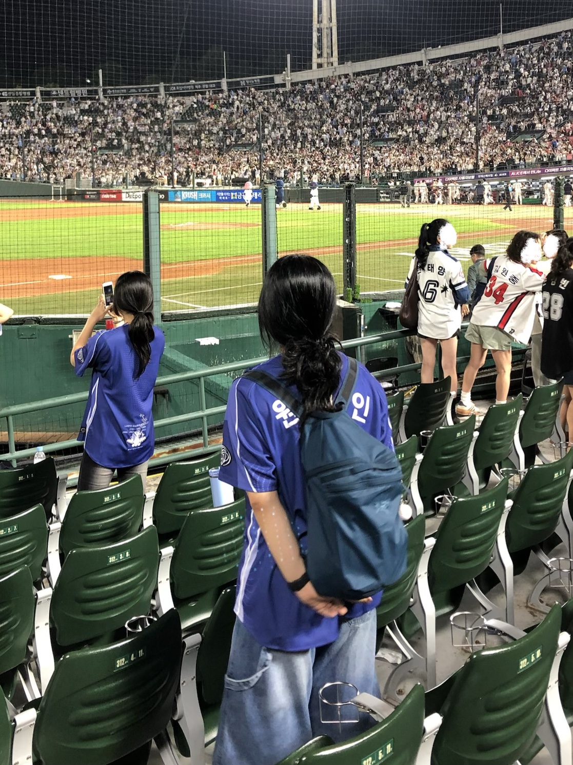 Arc'teryx Heliad 15 Backpack Nightscape, Sansan Gear x Samsung Lions Jersey Blue 착용 스타일 - 1