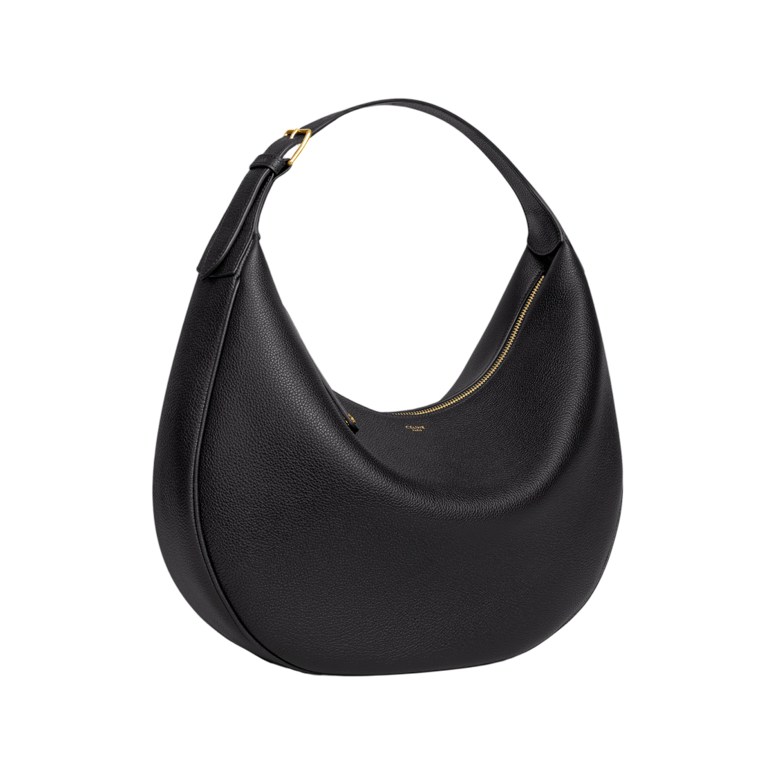 셀린느 라지 셀린느 루루 그레인드 카프스킨 블랙(Celine Large Celine Lulu in Grained Calfskin Black) - 2