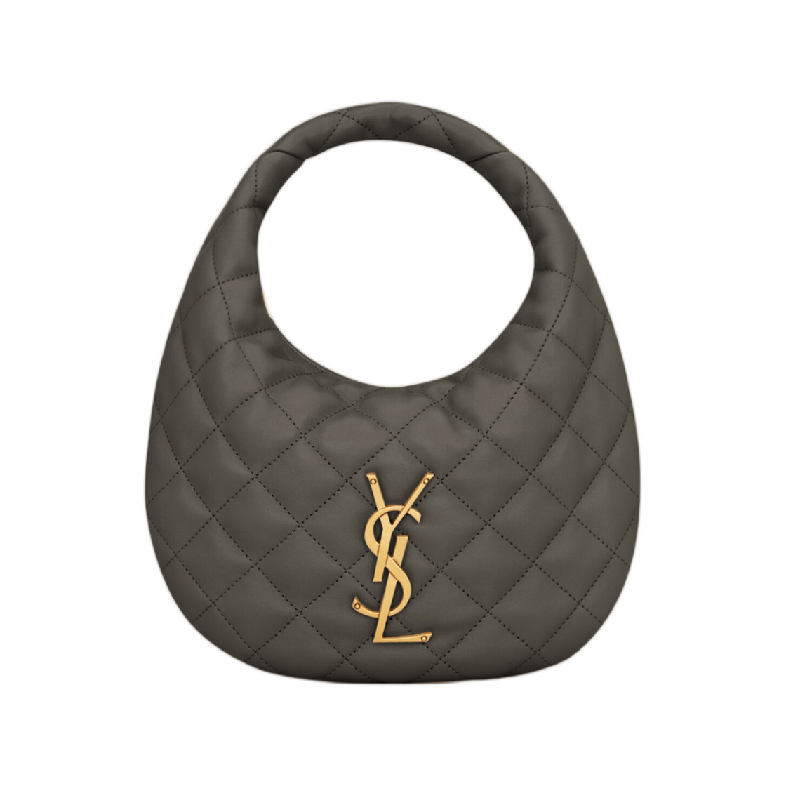 851689-AAANG-1997 Saint Laurent Icarino in Quilted Nappa Urban Grey