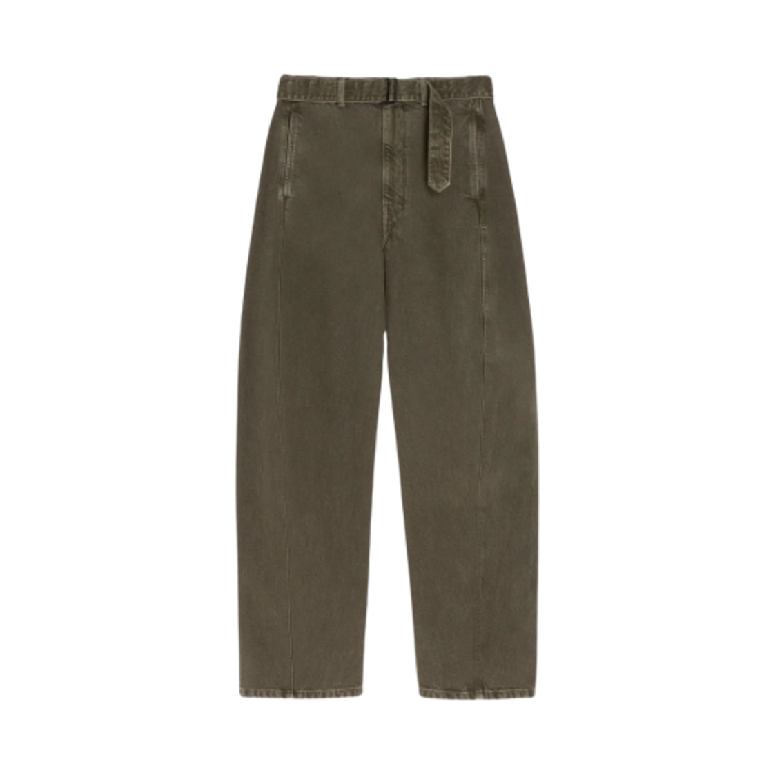 르메르 트위스트 벨티드 팬츠 모스 그린(Lemaire Twisted Belted Pants Moss Green)