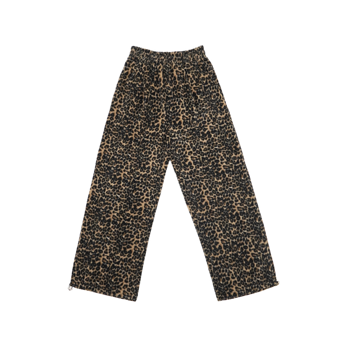 KS5CRSR004LE Kookeesee Winter Polar Fleece Jogger Pants Leopard