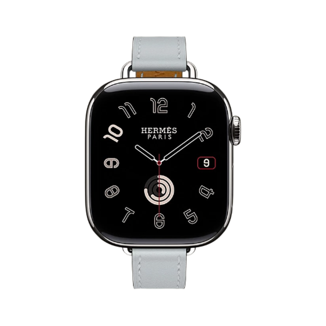애플 워치 에르메스 11 42mm 티타늄 케이스 아틀라주 싱글 투어 블루 (국내 정식 발매 제품)(Apple Watch Hermes Series 11 42mm Titanium Case with Attelage Single Tour Bleu (Korean Ver.))