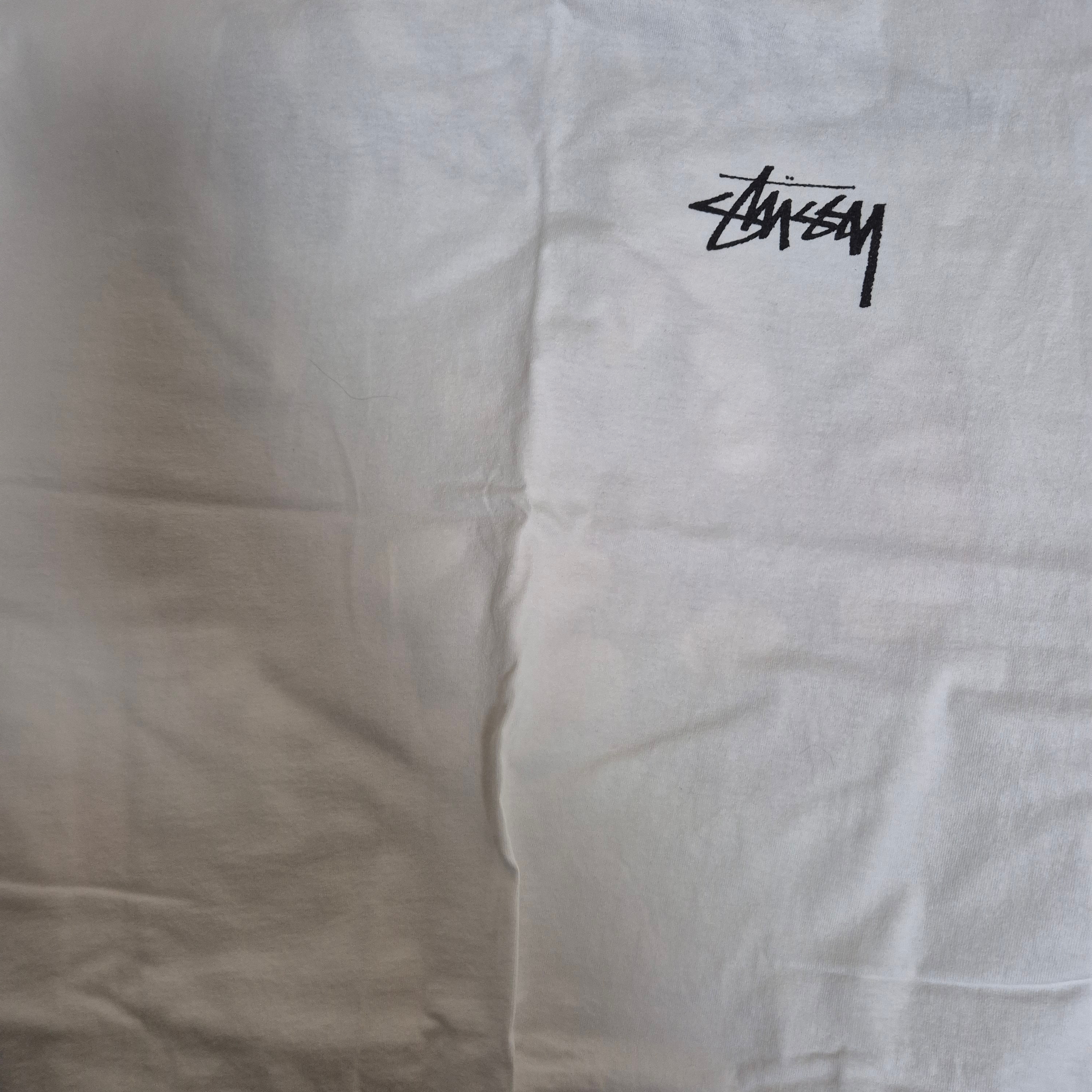 Stussy Basic Stussy T-Shirt White 2024, 2025 착용 스타일