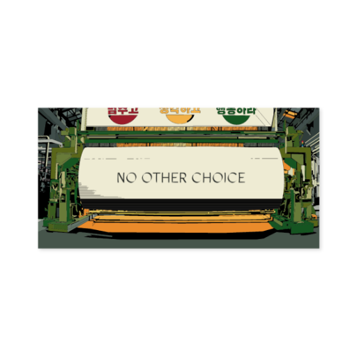 콤포트 x 어쩔수가없다 페이퍼 밀 스티커 넘버 1 멀티컬러(Comfort x No Other Choice Paper Mill Sticker No.1 Multicolor)