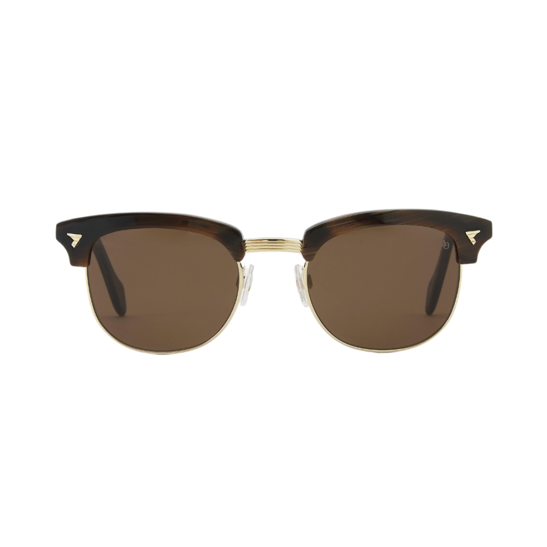 - American Optical Sirmont Chocolate Gold Brown Lenses