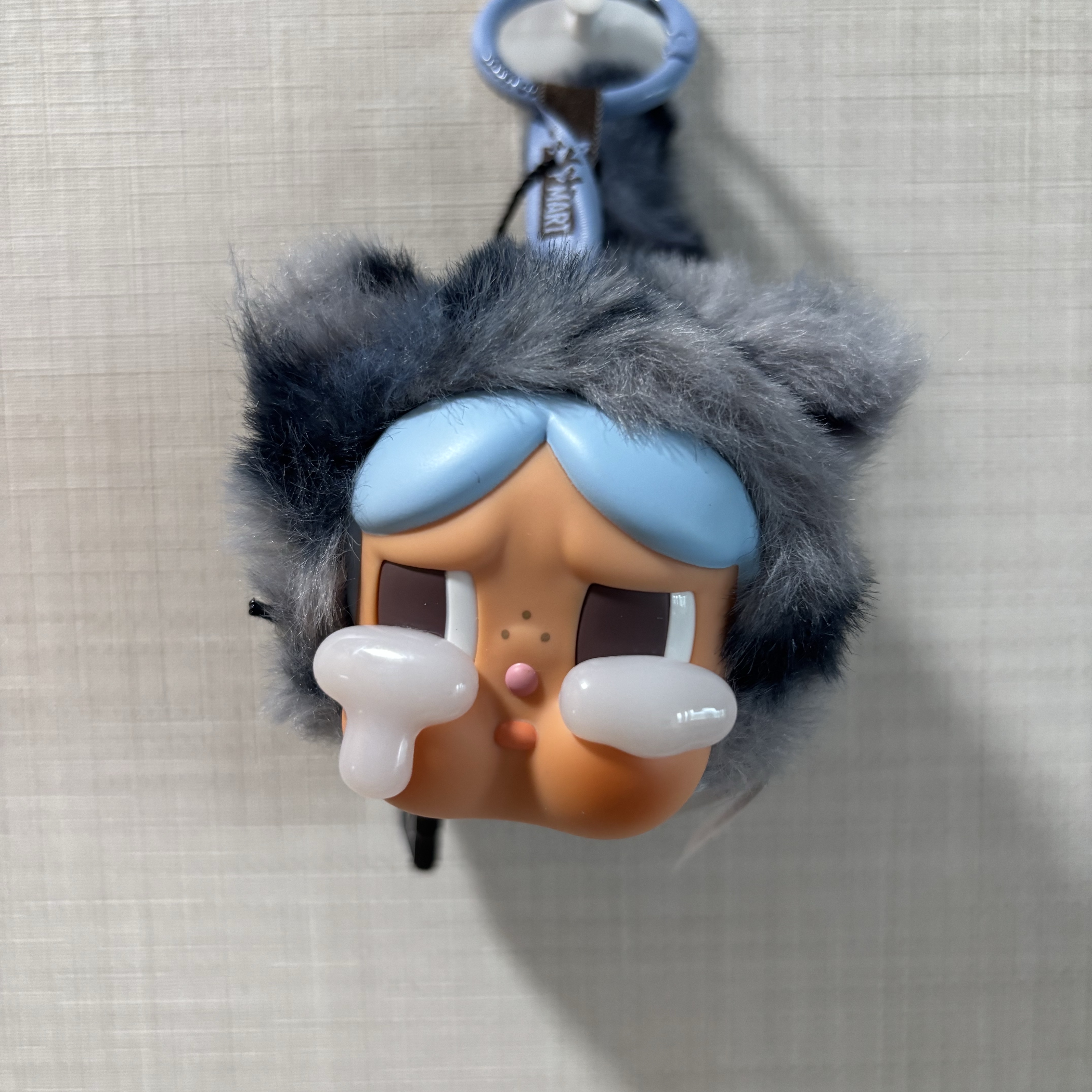 Pop Mart Crybaby Wild But Cutie Series Vinyl Plush Pendant Denim Cutie (Opened Case) 착용 스타일