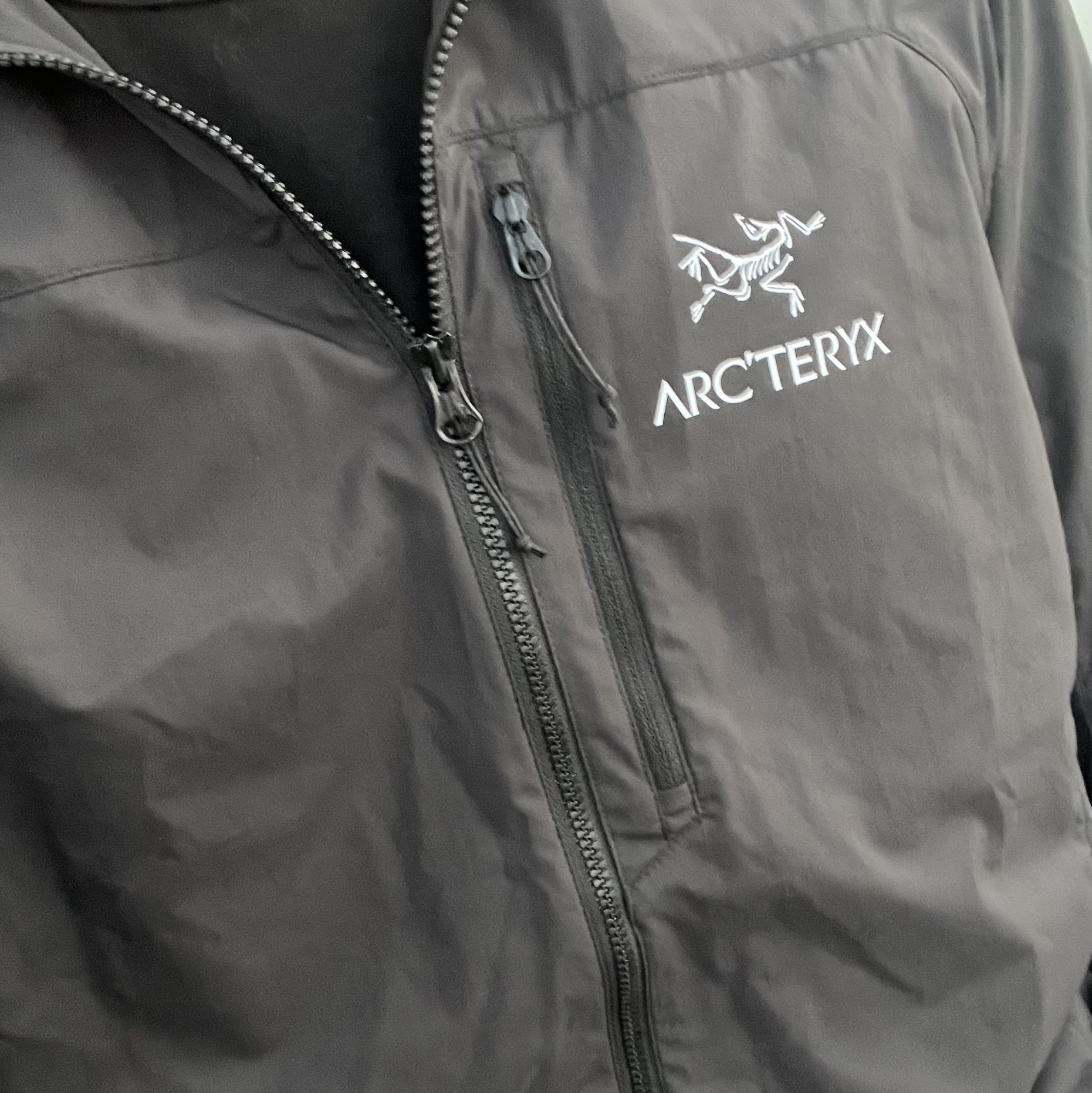 Arc'teryx Squamish Hoody Black 착용 스타일 - 2