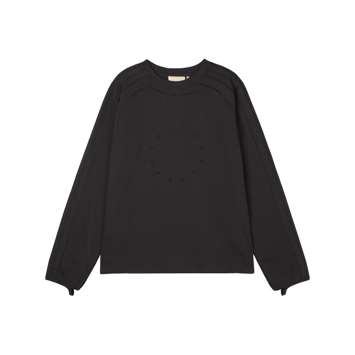 지안 예 오빗 롱 T 차콜 - 25FW(Jian Ye Orbit Long T Charcoal - 25FW)