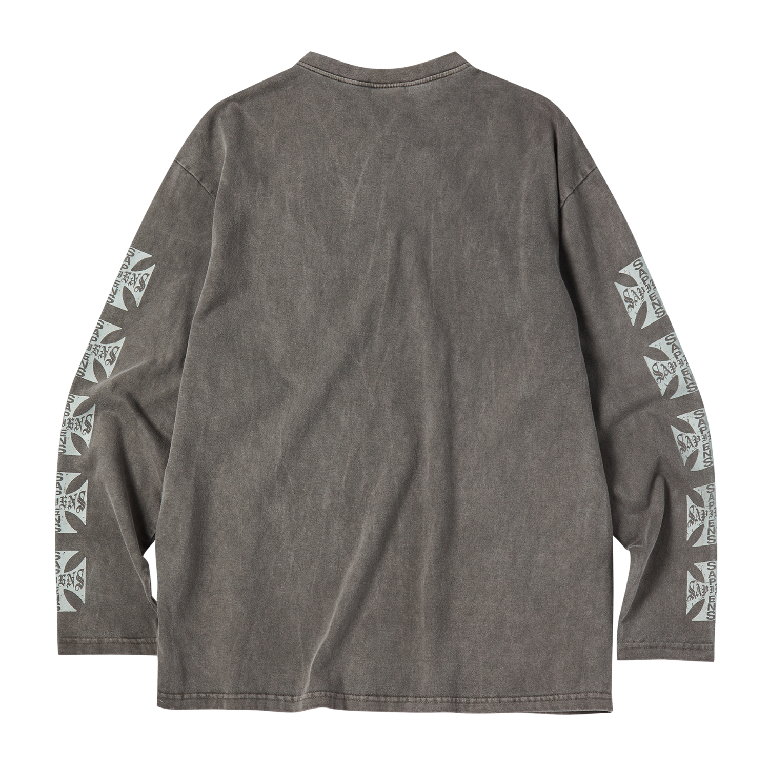 사피엔스 에테르글리프 피그먼트 헨리넥 롱슬리브 브라운(Sapiens Etherglyph Pigment Henley Long Sleeve Brown) - 2