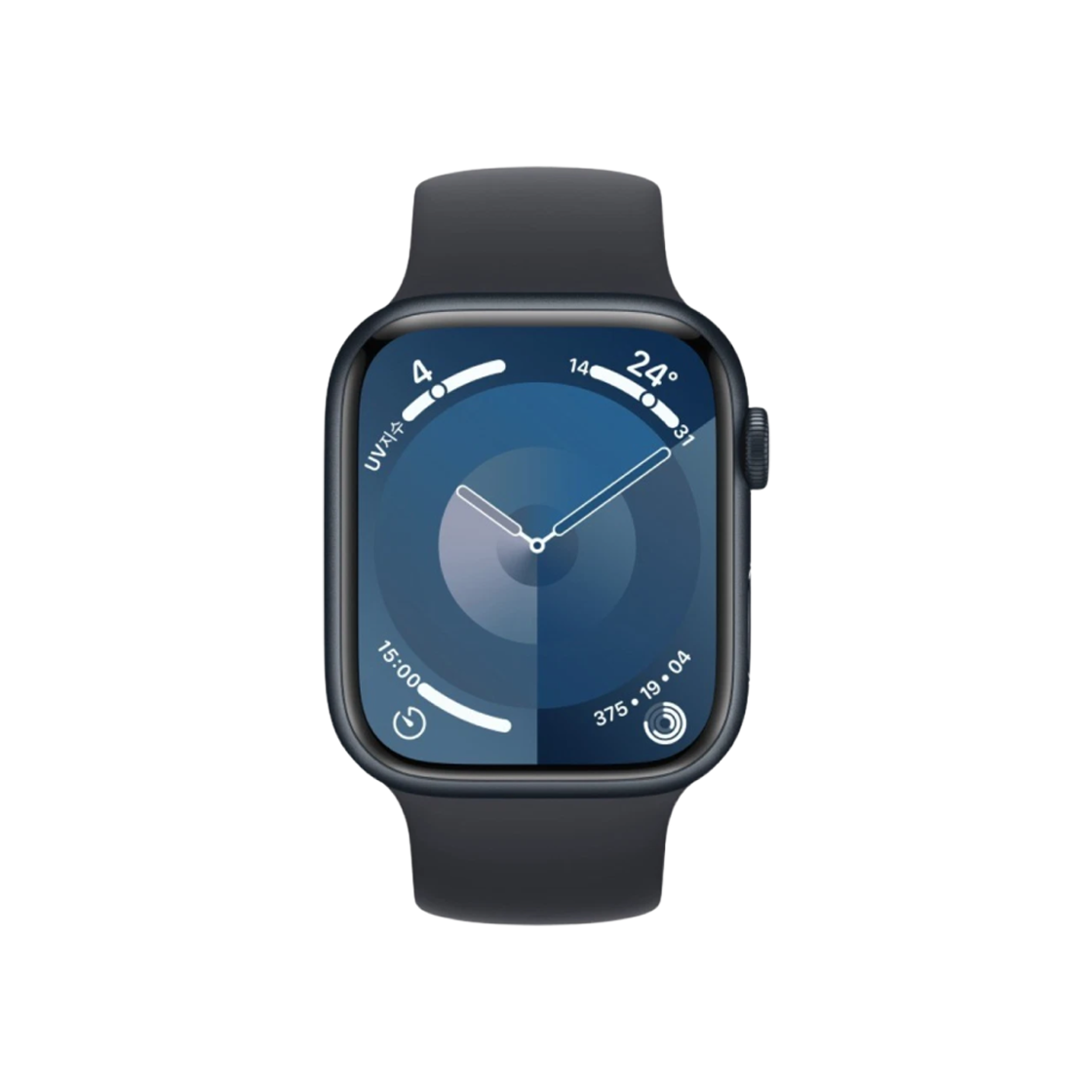 I5A3140670203 [B등급] Refurbished Apple Watch Series 9 45mm GPS Midnight Aluminium Case with Solo Loop Midnight