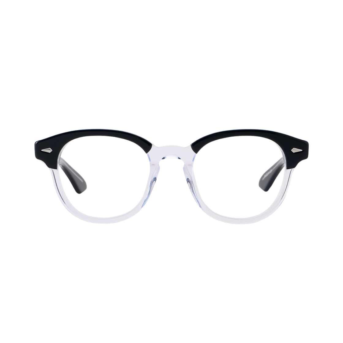 아메리칸 옵티컬 타임즈 블랙 크리스탈 클리어 렌즈(American Optical Times Black Crystal Clear Lenses)