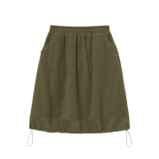 AEAE Balloon Fleece Skirt Olive