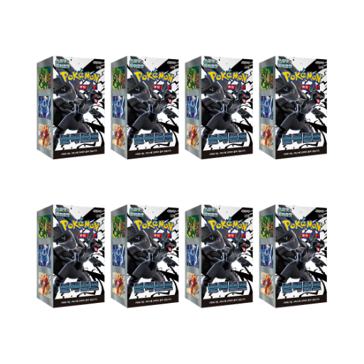 포켓몬 TCG 스칼렛 & 바이올렛 확장팩 블랙볼트 8박스 (총 160팩/한글판)(Pokemon TCG Scarlet & Violet Expansion Pack Black Volt 8 Boxes (Total Pack of 160/Korean Ver.)) - 1