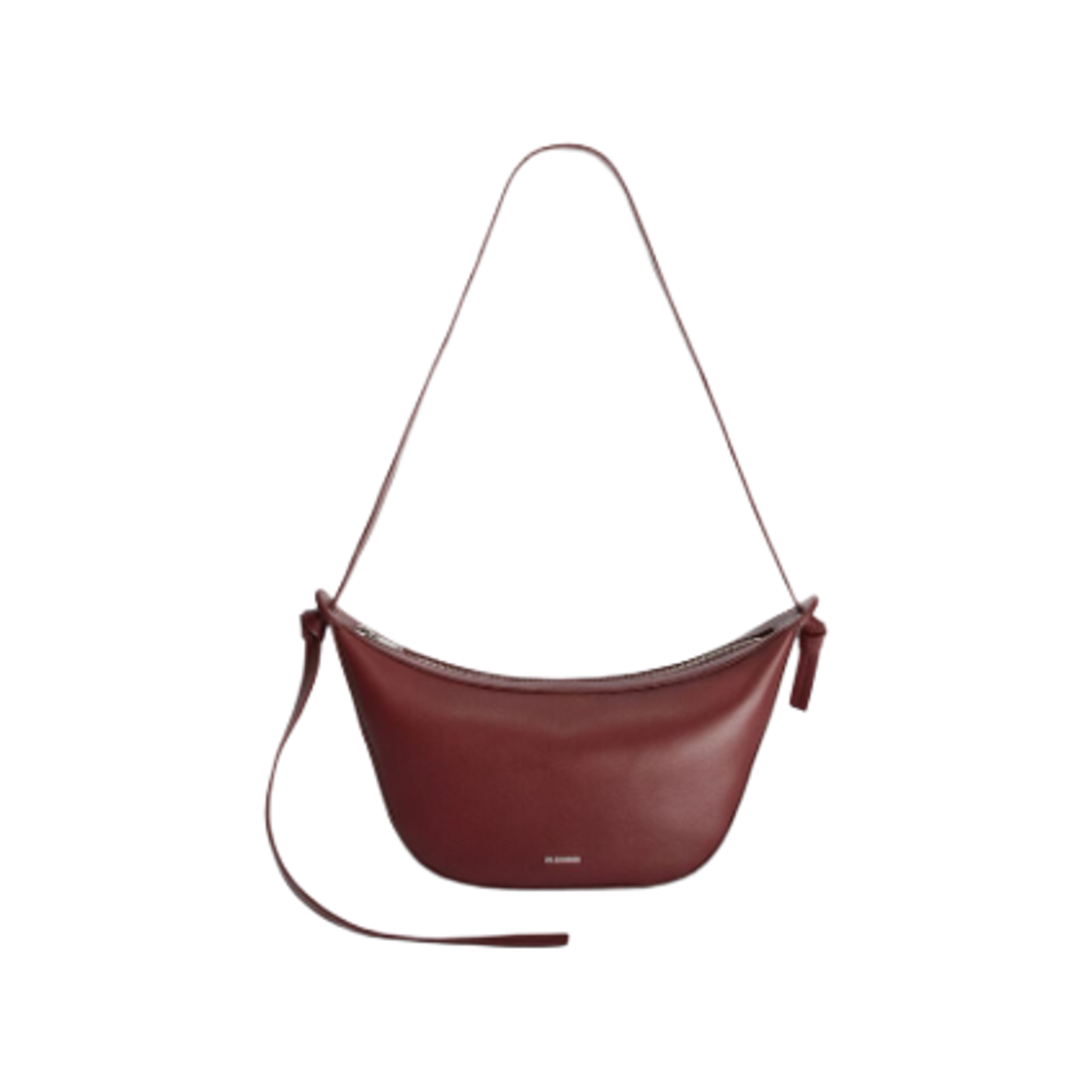 J07WG0095-P6582-609 Jil Sander Knot Crossbody Bag Cedar Red