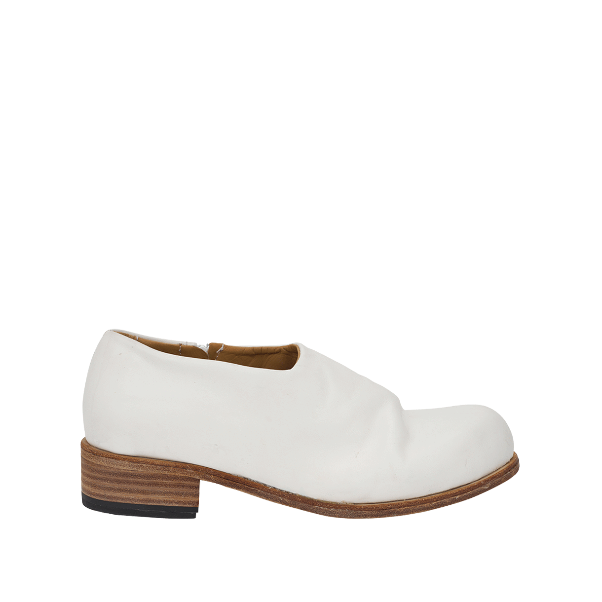 KW5DSOBEC10WT Edward Cuming Women Bubblelina Toe Zip-On White - 25FW