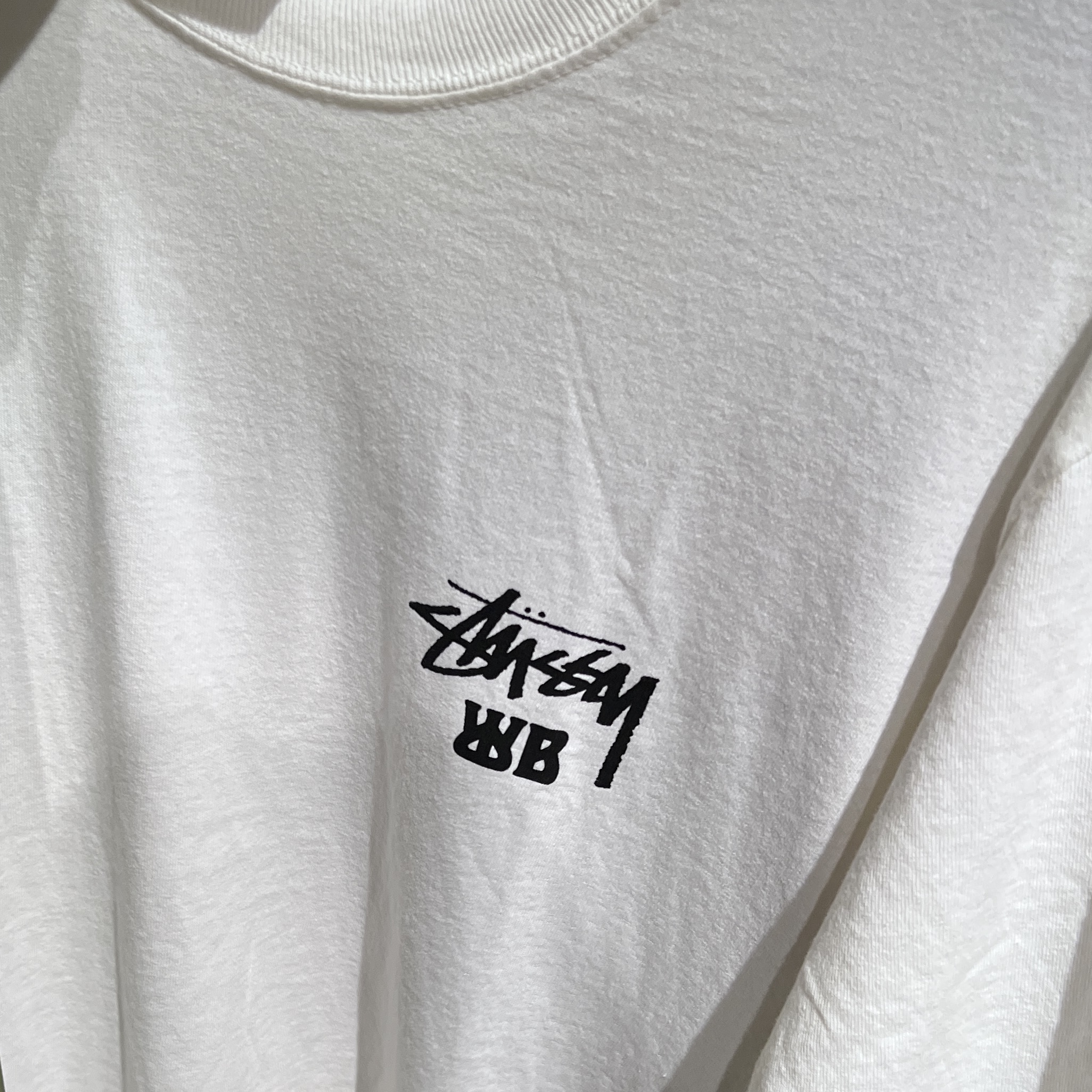Stussy x Wales Bonner Ocean Song T-Shirt Ivory 착용 스타일