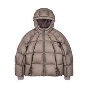 Sansan Gear Shade Puffer Jacket Ash Pink
