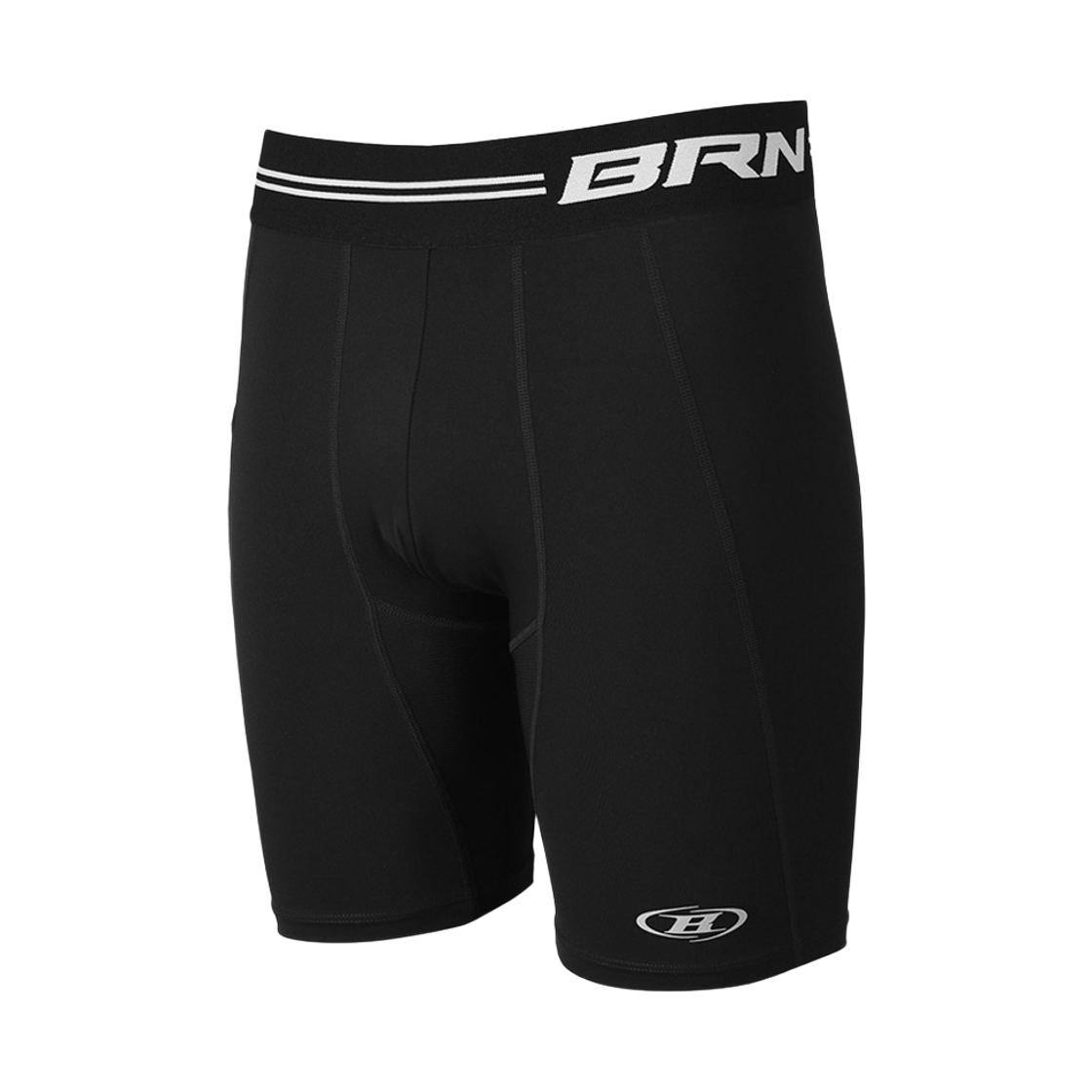 본투윈 BRN 아웃밴드 숏 레깅스 블랙(BORN TO WIN BRN Outband Short Leggings Black)