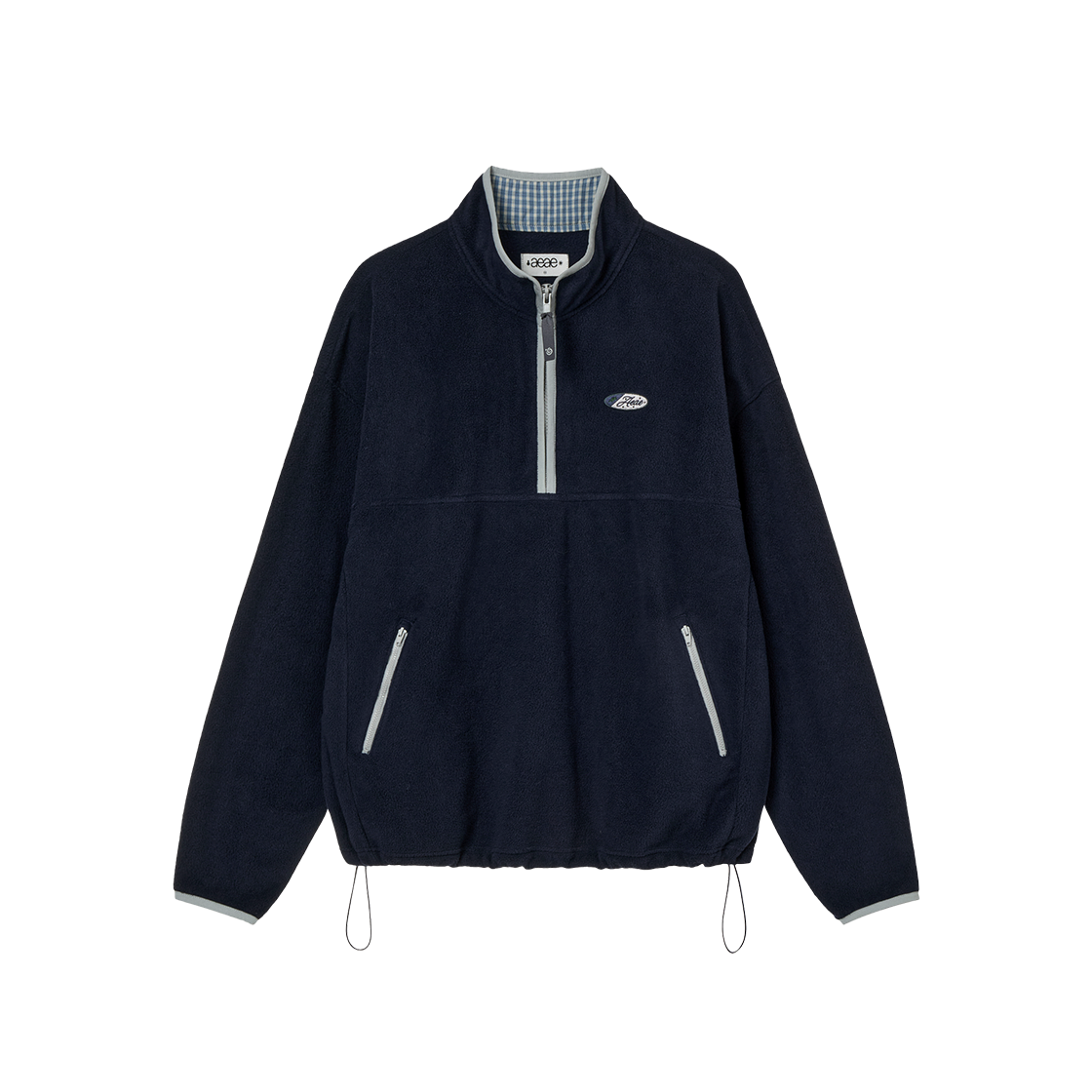 에이이에이이 심볼 플리스 아노락 네이비(AEAE Symbol Fleece Anorak Navy)