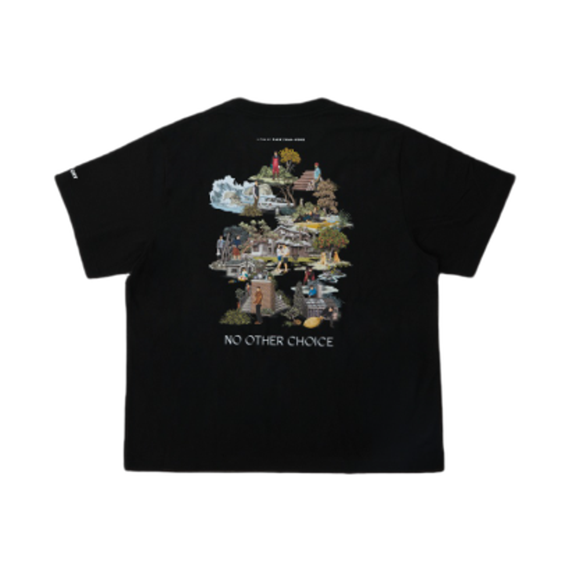 콤포트 x 어쩔수가없다 포스터 티셔츠 블랙(Comfort x No Other Choice Poster T-Shirt Black)