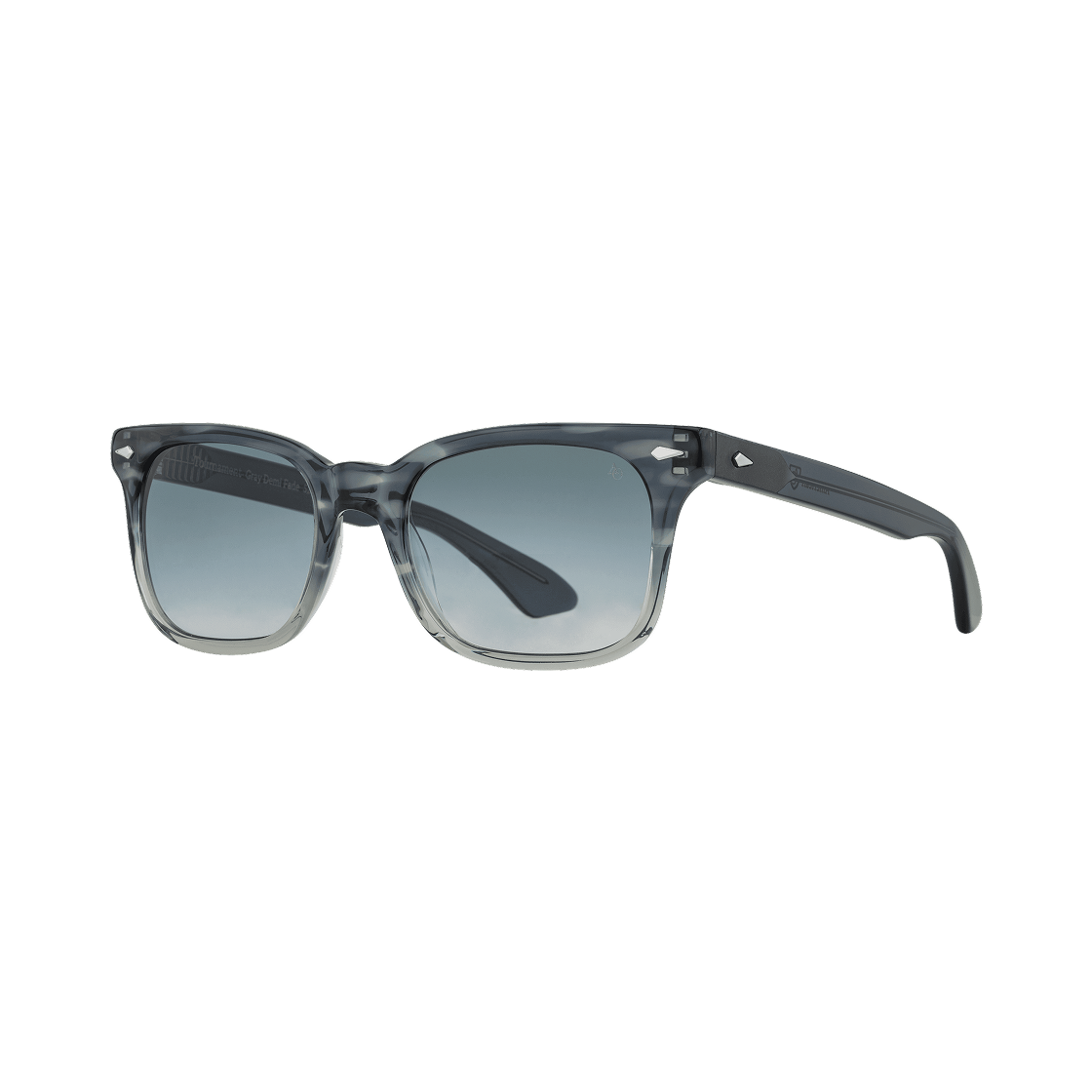 - American Optical Tournament Gray Demi Fade Green Gradient Lenses