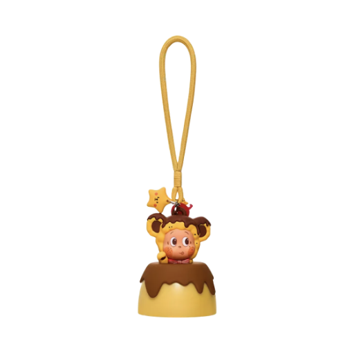 팝마트 작은별 맛있는 한 입 시리즈 라이트 키링 럭키 푸딩 (개봉 박스)(Pop Mart Twinkle Twinkle Savor the Moment Series Night Light Pendant Lucky Pudding (Opened Case))