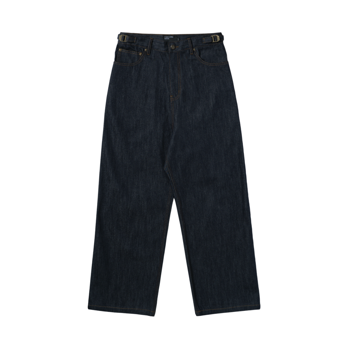 노드 와이드 배기 데님 팬츠 인디고 블루(NOD Wide Baggy Denim pants Indigo blue)