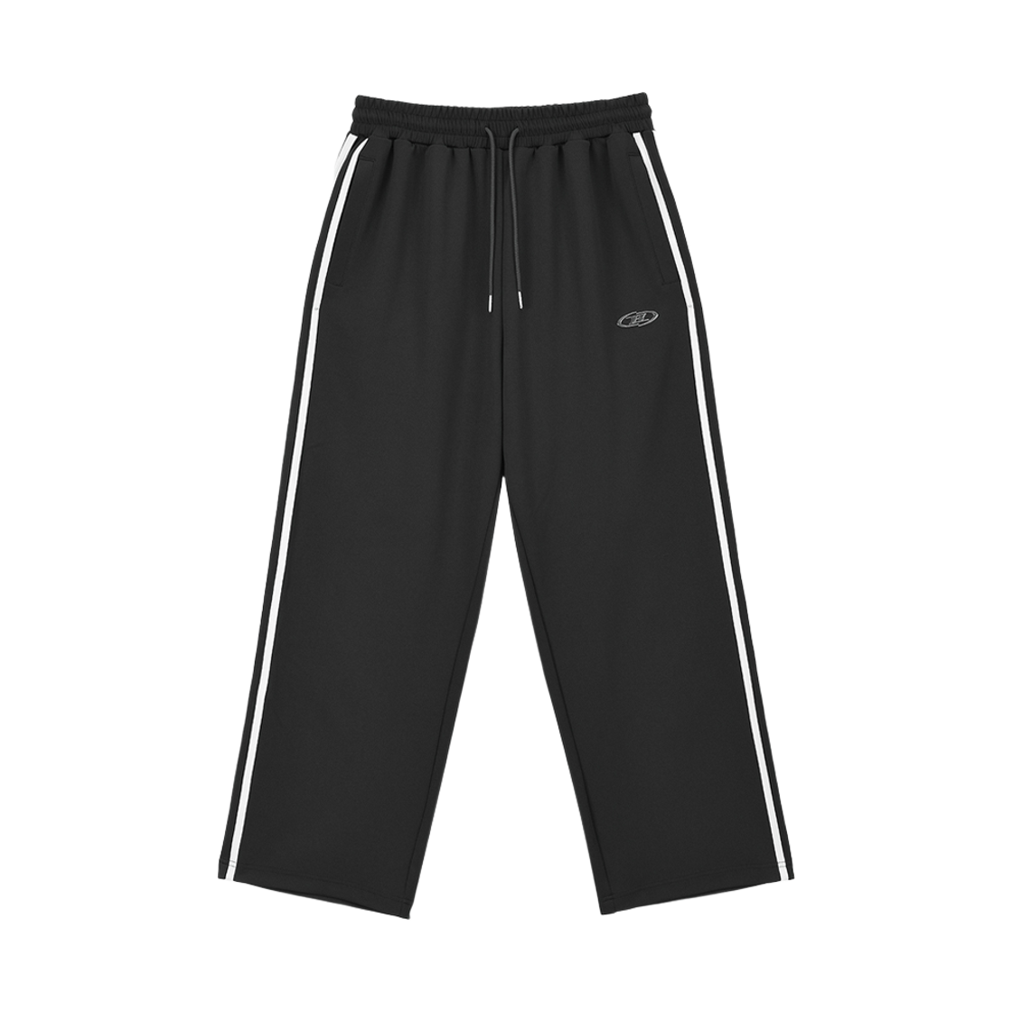 본투윈 크롬 B 저지 트랙 팬츠 차콜